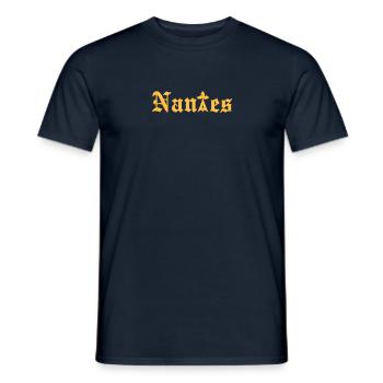 Nantes - T-shirt homme - marine - Devant - AI Model Male 178 light (178cm)