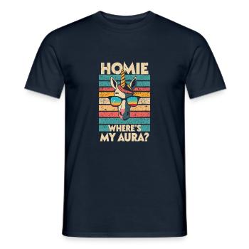 Hippy - Men's T-Shirt - navy - Front - AI Model Male 178 light (178cm)
