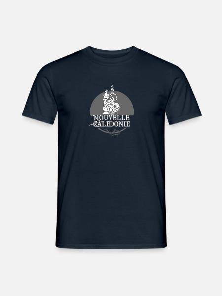 8 NOUVELLE CALEDONIE 0104 - T-shirt homme - marine