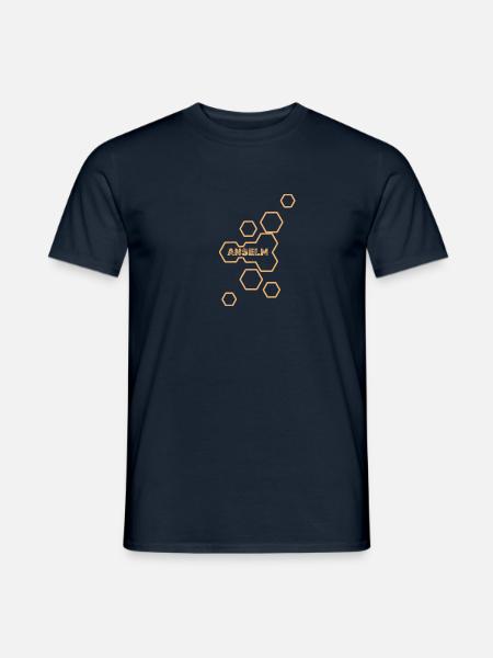 Anselm as a name - Men's T-Shirt - navy