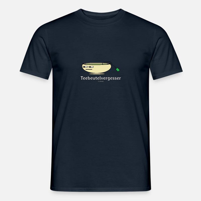 Teebeutelvergesser - Männer T-Shirt - Navy