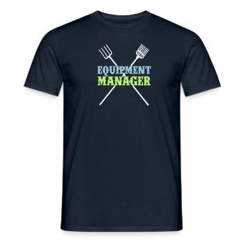 Equipment Manager 3C - Männer T-Shirt - Navy - Vorne - AI Model Male 178 light (178cm)