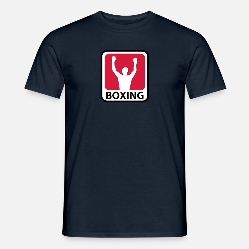 boxing - Männer T-Shirt - Navy