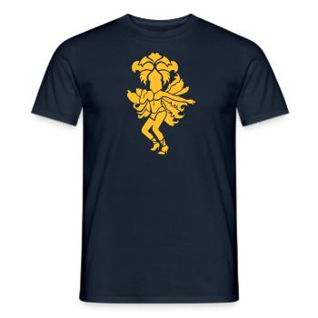 Samba - T-shirt homme - marine - Devant - AI Model Male 178 light (178cm)