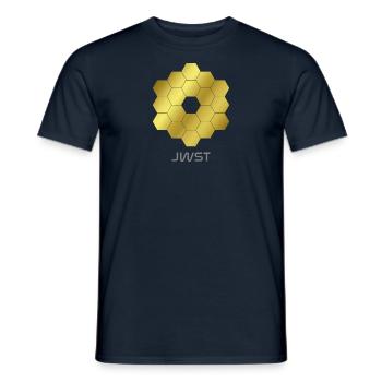 James Webb Space Telescope JWST - Männer T-Shirt - Navy - Vorne - AI Model Male 178 light (178cm)