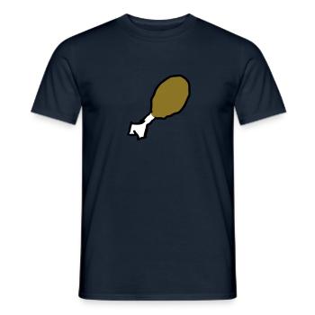 Meat - Männer T-Shirt - Navy - Vorne - AI Model Male 178 light (178cm)