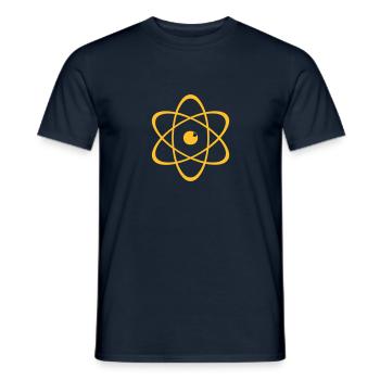 science - Männer T-Shirt - Navy - Vorne - AI Model Male 178 light (178cm)