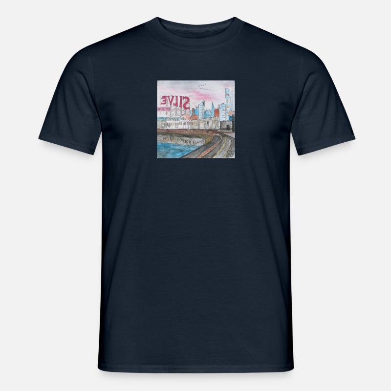 Silvercup Studios - Männer T-Shirt - Navy