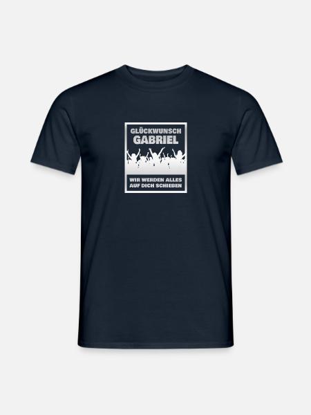 Kollege Gabriel - Männer T-Shirt - Navy