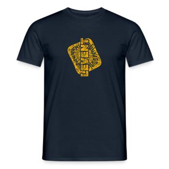 Poussière d’étoiles Levent - T-shirt homme - marine - Devant - AI Model Male 178 light (178cm)