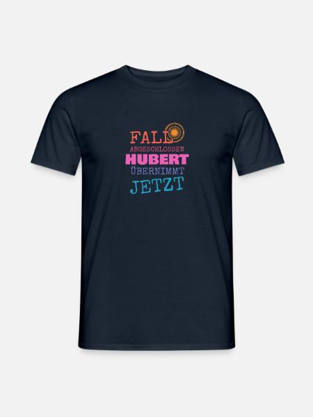 Vorname Hubert - Männer T-Shirt - Navy
