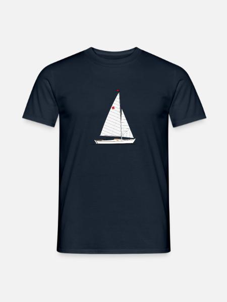 Hansa Jolle Riss - Men's T-Shirt - navy