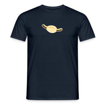 Thüringer Bratwurst - Männer T-Shirt - Navy - Vorne - AI Model Male 178 light (178cm)