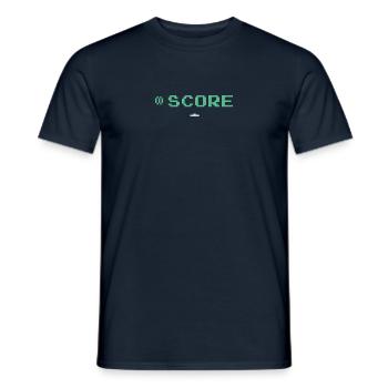 Score de jeu infini - T-shirt homme - marine - Devant - AI Model Male 178 light (178cm)