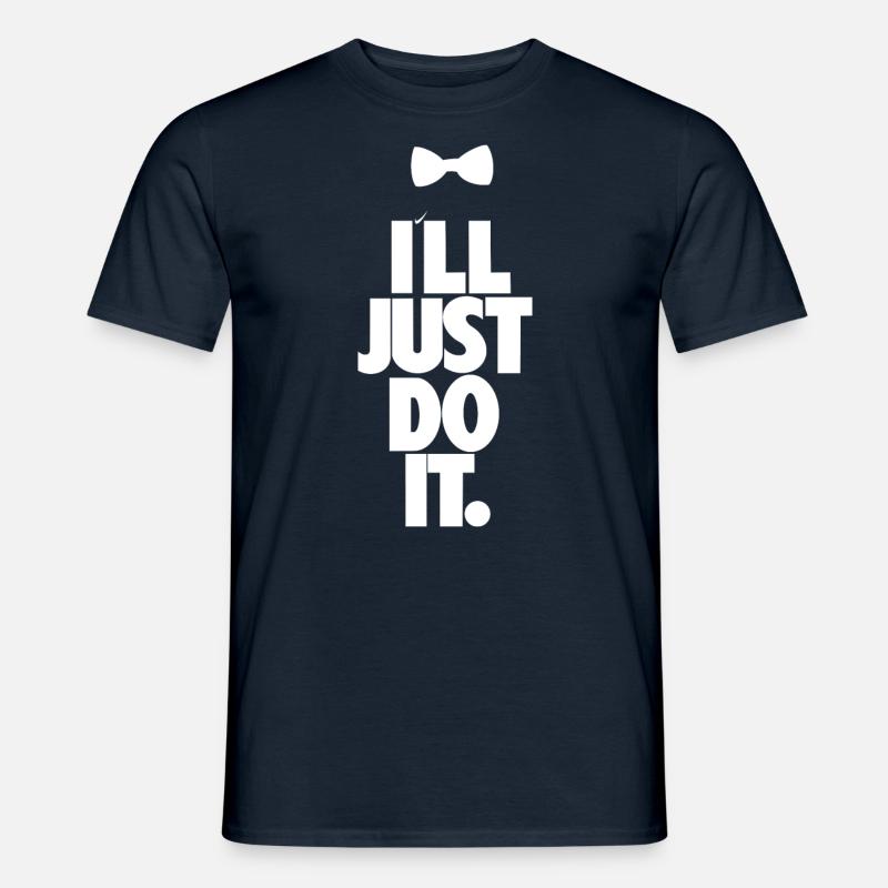 I‘ll just do it - Männer T-Shirt - Navy
