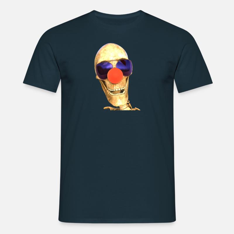 Tod eines Clowns - Männer T-Shirt - Navy
