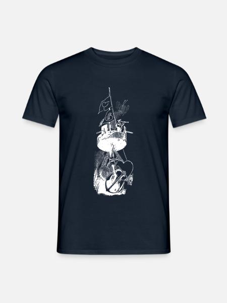 Seemann Ahoi! - Männer T-Shirt - Navy
