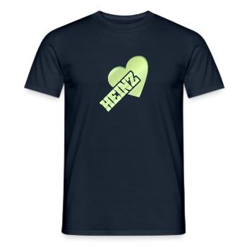 Amour pour Heinz Gold Amour - T-shirt homme - marine - Devant - AI Model Male 178 light (178cm)