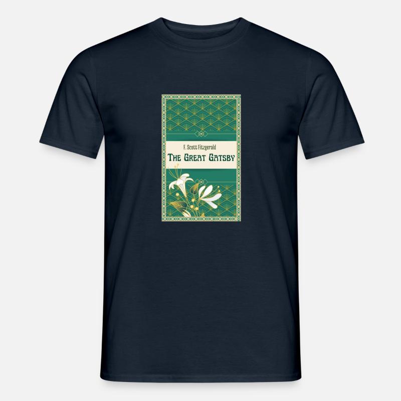 Fitzgeralds Der große Gatsby - Männer T-Shirt - Navy