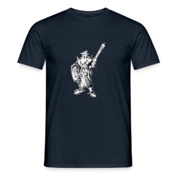 ritter - Männer T-Shirt - Navy - Vorne - AI Model Male 178 light (178cm)