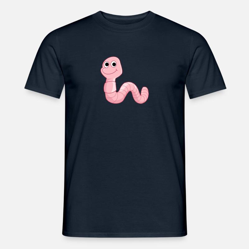 Regnorm Regnorm Regnorm baby Regnorm Orme - Mænd T-shirt - marineblå