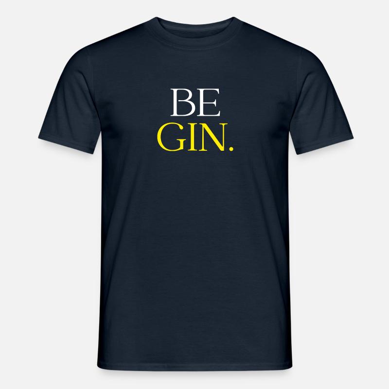 BeGin - Männer T-Shirt - Navy