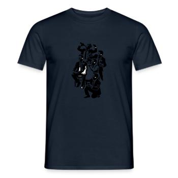 Marié - T-shirt homme - marine - Devant - AI Model Male 178 light (178cm)