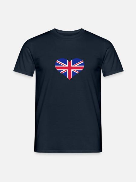 UK - Men's T-Shirt - navy
