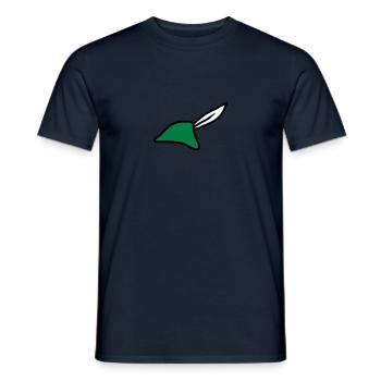 Robin Hood Hat - T-shirt homme - marine - Devant - AI Model Male 178 light (178cm)