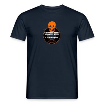 I love clothes / Halloween Special - Men's T-Shirt - navy - Front - AI Model Male 178 light (178cm)