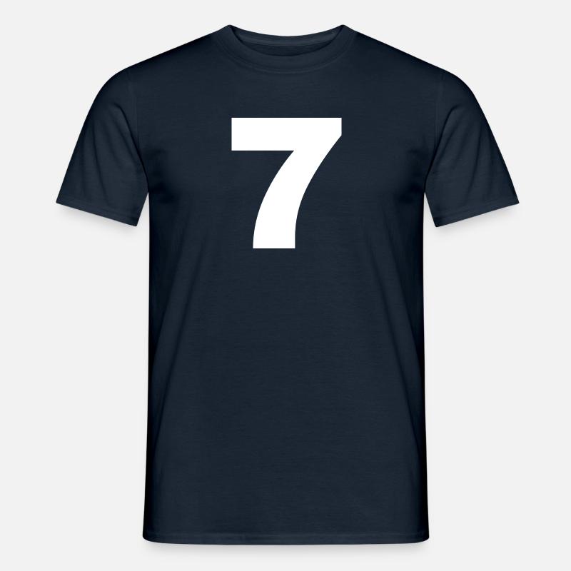 7 - Männer T-Shirt - Navy