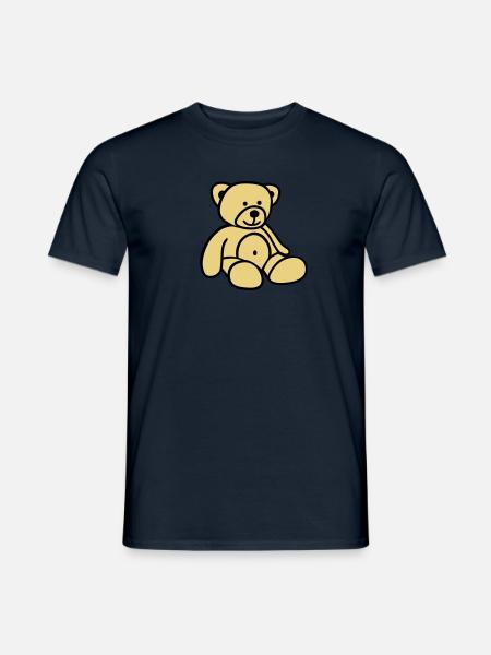 Teddy - Men's T-Shirt - navy