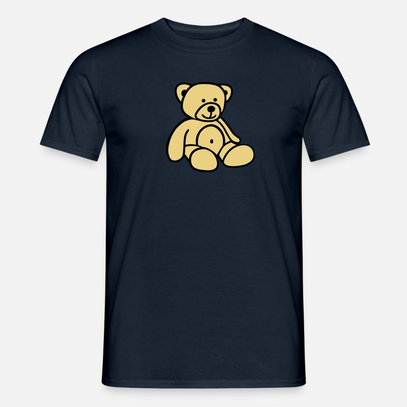 Teddy - Männer T-Shirt - Navy