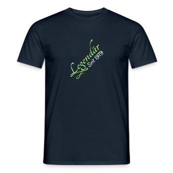 Legendary 1979 - Männer T-Shirt - Navy - Vorne - AI Model Male 178 light (178cm)