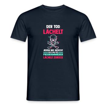 Programmieren Entwickler Coder Programmierer - Männer T-Shirt - Navy - Vorne - AI Model Male 178 light (178cm)