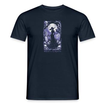 Bienvenue dans My Nightmare 03 - T-shirt homme - marine - Devant - AI Model Male 178 light (178cm)