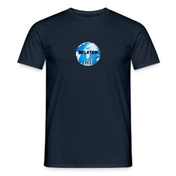 stonks - Männer T-Shirt - Navy - Vorne - AI Model Male 178 light (178cm)