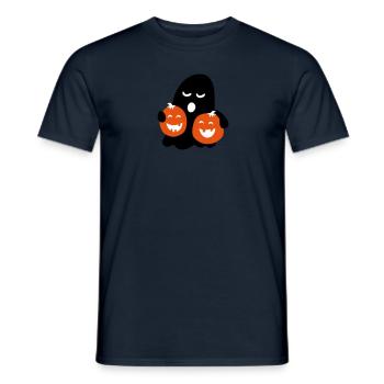 cute halloween - Men's T-Shirt - navy - Front - AI Model Male 178 light (178cm)