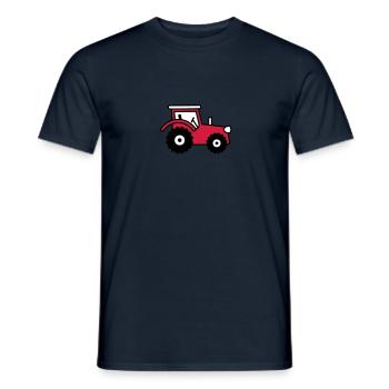 tractor - T-shirt homme - marine - Devant - AI Model Male 178 light (178cm)