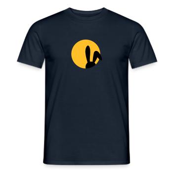 Je t'aime j'aime toi ma petite amie - petit ami - T-shirt homme - marine - Devant - AI Model Male 178 light (178cm)