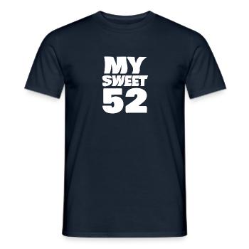 Sweet 52 - Men's T-Shirt - navy - Front - AI Model Male 178 light (178cm)