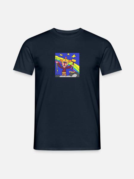 Thor - Männer T-Shirt - Navy