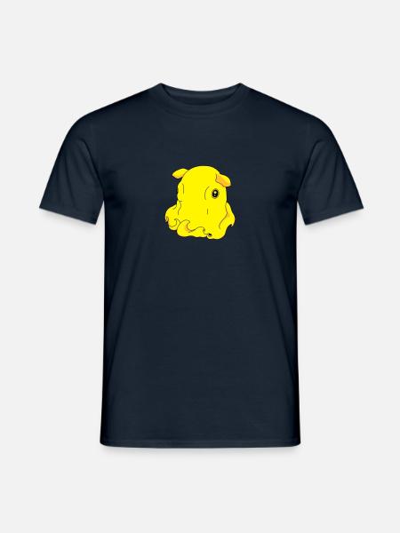 Umbrella elephant octopus - Men's T-Shirt - navy