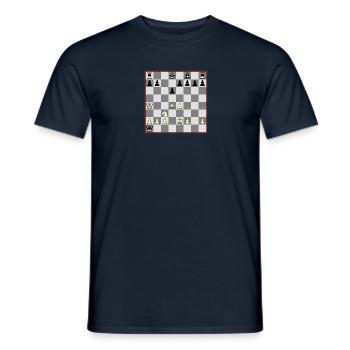 Matt in15 - Männer T-Shirt - Navy - Vorne - AI Model Male 178 light (178cm)
