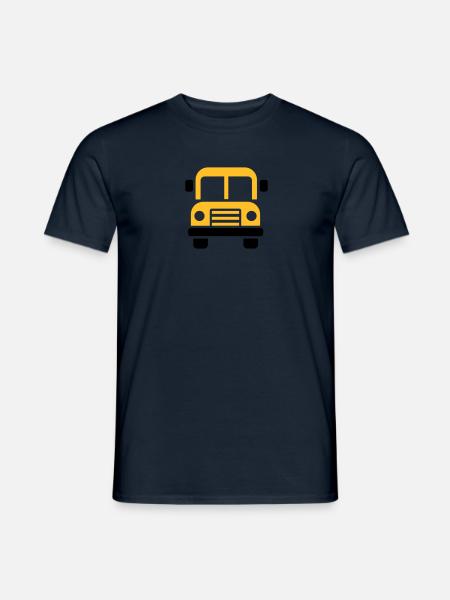 Bus - Men's T-Shirt - navy