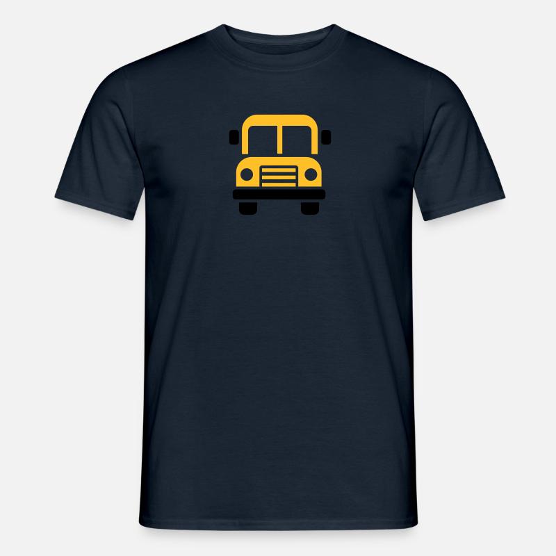 Bus - Männer T-Shirt - Navy