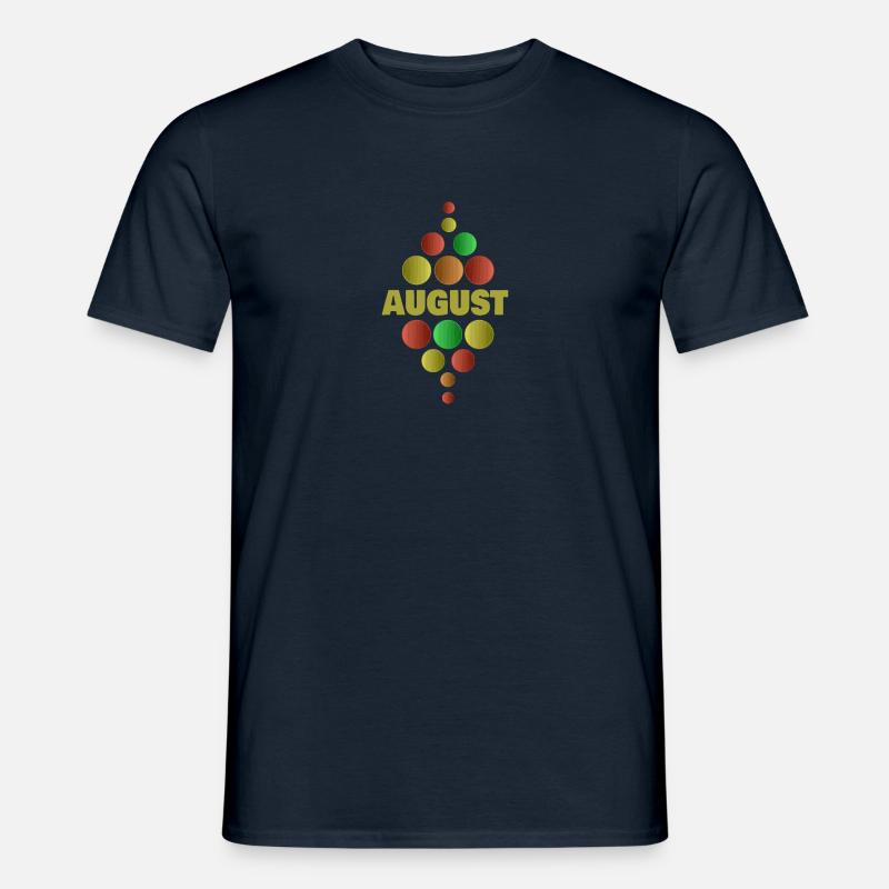 Erstklässler August - Männer T-Shirt - Navy