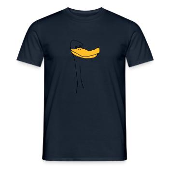 Quak - Men's T-Shirt - navy - Front - AI Model Male 178 light (178cm)