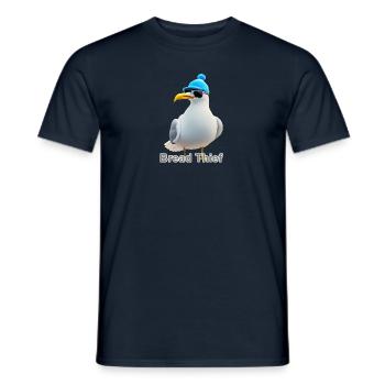 Gull - Men's T-Shirt - navy - Front - AI Model Male 178 light (178cm)