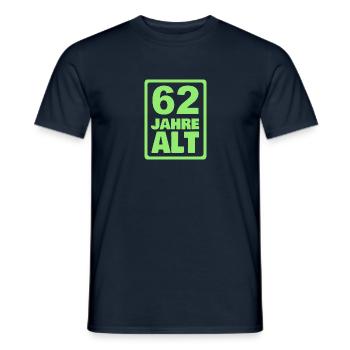Alt 62 - Men's T-Shirt - navy - Front - AI Model Male 178 light (178cm)